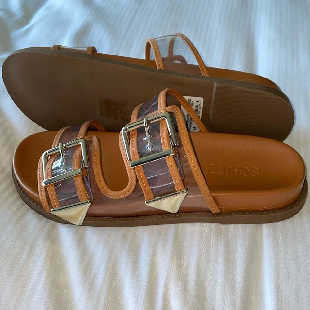 NWOB Schutz slip on sandal. Size 6B. - Picture 6 of 8